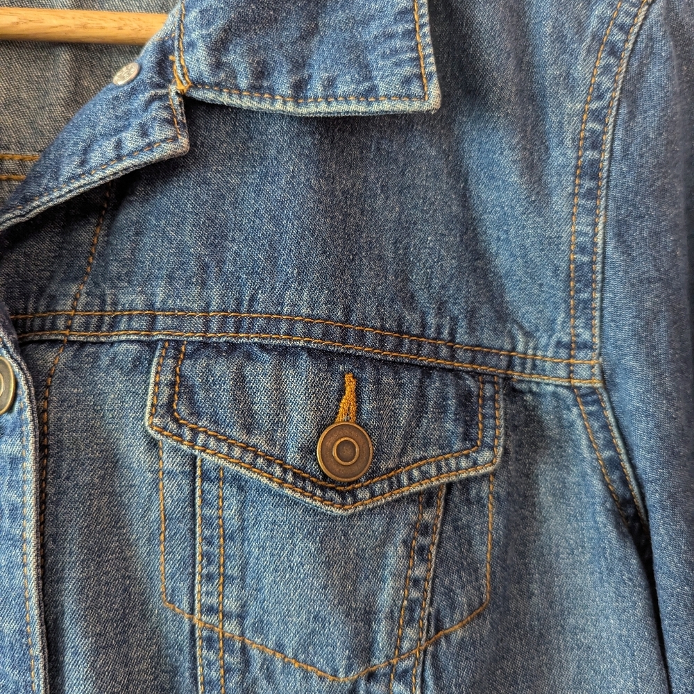 Custom Denim Jacket (s8) - Picture 3 of 5